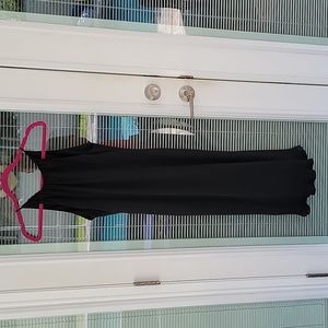 Ann Taylor 💯 Silk Halter Style Slip Dress Sz 6 LBD Fully Lined